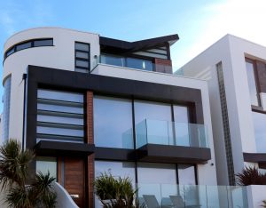 snapchat millionaires concept of modern house